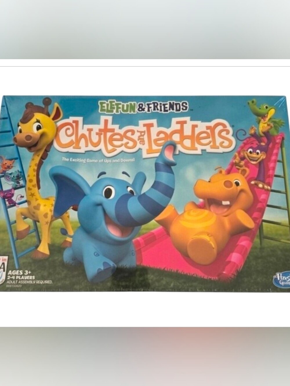 Hasbro Chutes and Ladders Kids Board Game Ages 3+ 2-4 Players New Sealed